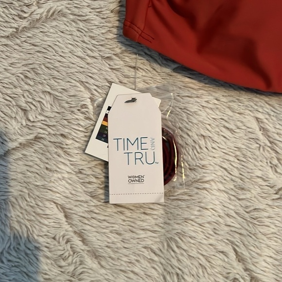 NWT Time & Tru Bathing Suit Top Size Large 12/14 - Picture 3 of 5